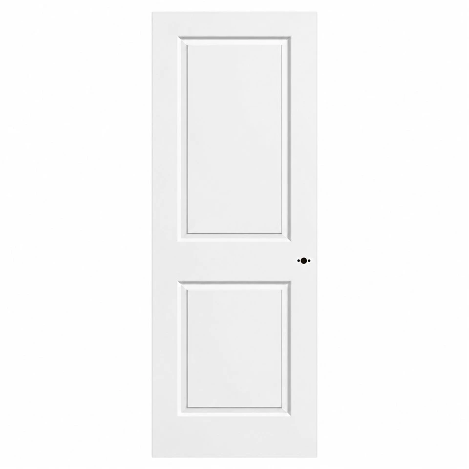 2-Panel White Primed Carrara Interior Door Slab
