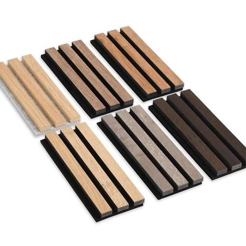 MDF Acoustic Panel with Technical Veneer