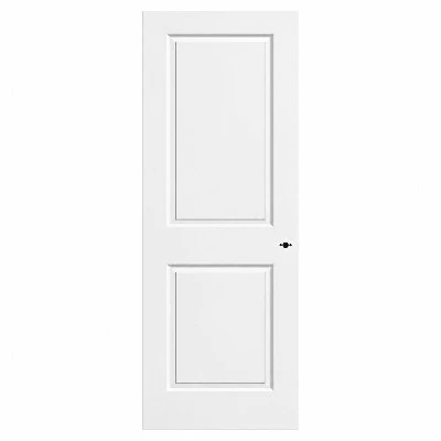 2-Panel Square Top White Primed Molded Interior Door Slab 2-Panel Square Top White Primed Molded Interior Door Slab