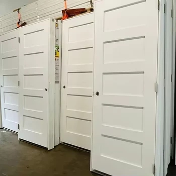 White Primed Shaker Doors White Primed Shaker Doors